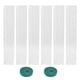 thumbnail image 1 of Plastic Moss Poles for Monstera Small Medium Climbing Plants 17 Inch Stackable Plant Support for Indoor Outdoor Potted Plants 6PCS, 1 of 4