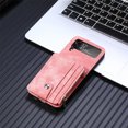 thumbnail image 5 of Galaxy Z Flip 4 Wallet Case with Card Holder【2 in 1 Detachable】【 Zipper Wallet】, Slim Fit Retro PU Leather Protective Flip Phone Cover for Samsung Galaxy Z Flip 4 5G 2022, 5 of 7