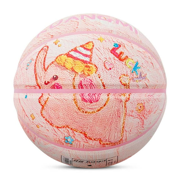 Kuangmi Basketball, Kids Size 4(25.5 inches,about 64.8 cm),Suitable for Youth Boys Girls Indoor Outdoor Game Training,KMBB580 Kuangmi Basketball, Kids You
