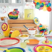 24 Count Multicolor Disposable Plastic Forks by Way To Celebrate
