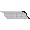4 1/4"H x 4 1/8"P x 5 1/4"F x 94 1/2"L Eris Dentil Crown Moulding