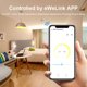thumbnail image 4 of Smart Light Living Room Aplicación KTV Control E27 Dimmable Baja Banquete Banquete Lectura Accesorios de Iluminación Hogar Suministros Inteligentes Sweethay HA011949-00B, 4 of 7