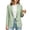 Green-02, variant on Perfectbot Women's Notch Collared Blazer 2 Button Long Sleeve Suit Jacket Office Business Outfits