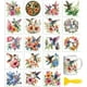thumbnail image 1 of 18 hojas de transferencias para manualidades, diseño de colibrí, UV, DTF, impermeables, para madera, vidrio, decoración del hogar, 3,6 x 3,9 pulgadas, 1 of 9