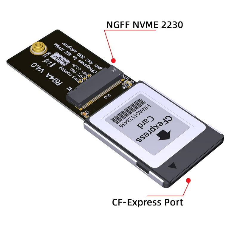 CY CF-Express Type-B to NVMe 2230 M-Key SSD Adapter for XBOX