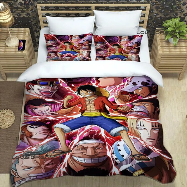 Juego de cama de dibujos animados de una pieza, exquisito juego de cama, funda nórdica, edredón, juego de cama, regalo de cumpleaños de lujo