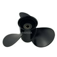 thumbnail image 4 of Boat Propeller 9.9x12 for Mercury Outboard 20-25HP Aluminum 10 Tooth OEM NO:48-19639A40 9 7/8x12, 4 of 5