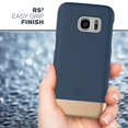thumbnail image 4 of Samsung Galaxy S7 EDGE Case, Encased (SlimShield Series) Ultra Thin Hybrid Cover (Blue), 4 of 6