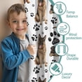 thumbnail image 3 of Blackout Kids Curtains,German Shepherd Dog and Footprint Childrens Insulated Curtains Set Of 2,Bedroom Essentials,Toddler Room Decor 42x84in(106x213cm), 3 of 4