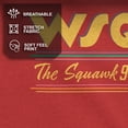 thumbnail image 4 of Netflix Men's Stranger Things Retro Radio The Squawk WSQK 94.5 FM Stripes T Shirt, 4 of 10
