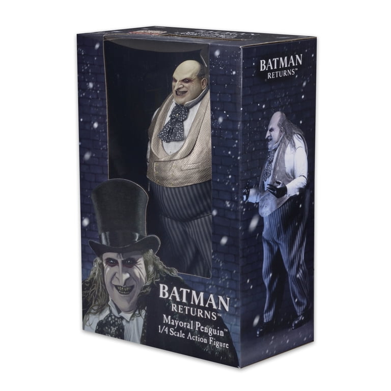 NECA, Batman Returns Mayoral Penguin Action Figure, 1/4 Scale, New