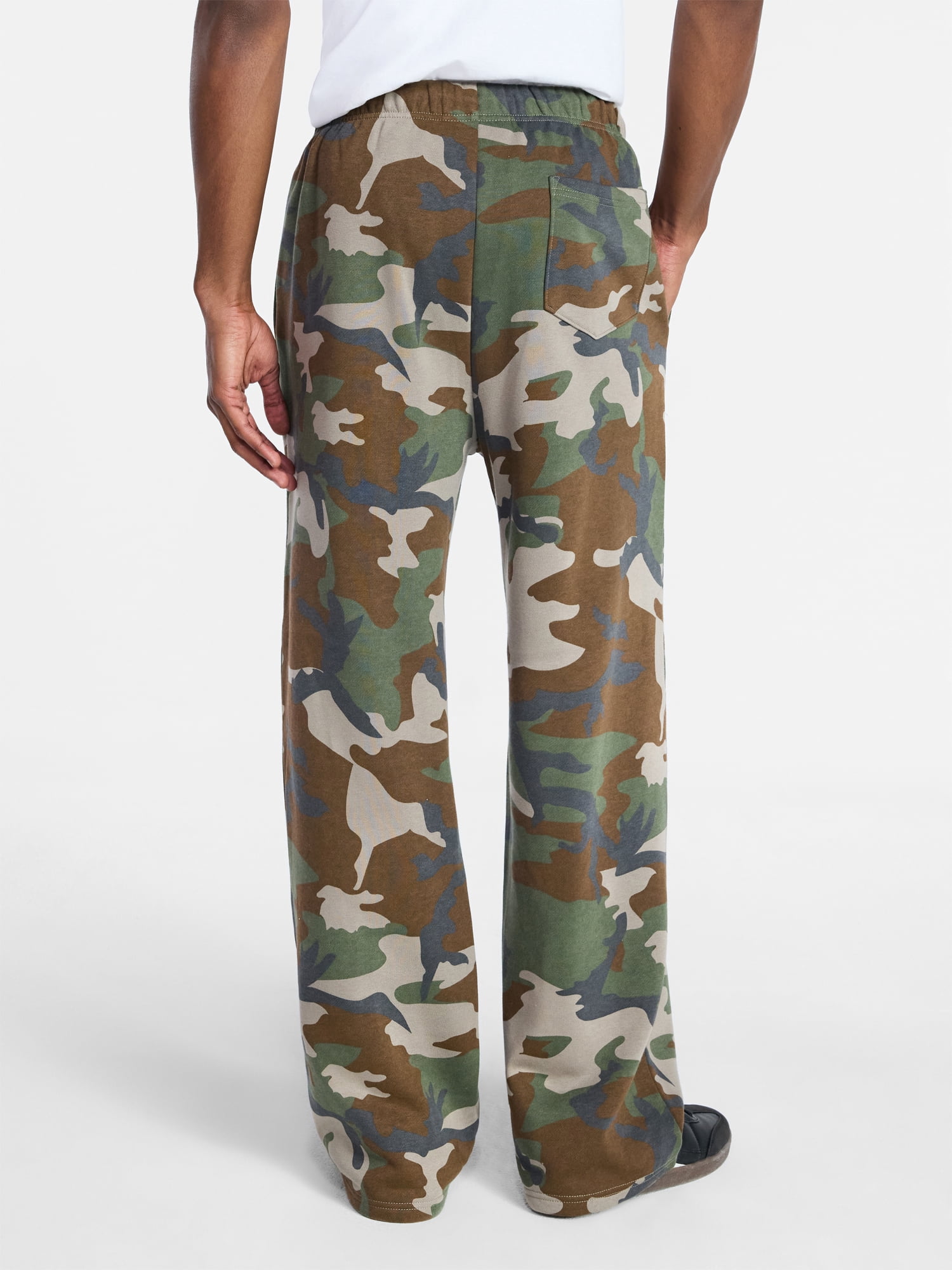 No Boundaries Soft Fleece Vintage Straight Sweatpants, Men's XS-5XL