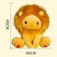 thumbnail image 3 of Simución León Muñeca de Peluche de Juguete Animal Regalos de Cumpleaños Regalos de Navidad Muñeca Juguetes para Pequeños Niñas 40x40cm Sunnimix Juguetes De Muñeca De León, 3 of 7