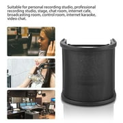 Filter, Mic Screen with Metal Mesh, Microphone Windscreen Cover Handheld Mic Mask for Recording Studio, Streaming, Podcast, Microphone Accessories