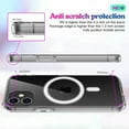 thumbnail image 3 of Magsafe Clear Shockproof Phone Case For iPhone 14 13 15 12 11 Pro Max XS XR X 8 7 Plus Magnetic Transparent Wireless Cover, 3 of 5
