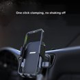 thumbnail image 5 of facefd Support de Téléphone de Voiture Support de Support d'Aération Support de Support Pince de Navigation Anti-Dérapant Réglable ABS Accessoire de Véhicule Noir, 5 of 5