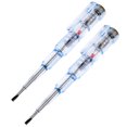 thumbnail image 1 of MasteelfCA 2pcs Electrical Tester Screwdriver Power Tester Pen Light Circuit Tester Pen, 1 of 8