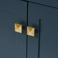 thumbnail image 3 of Ariel Hamlet 37 In. Left Offset Rectangle Sink Vanity With 0.75 In. Carrara White Countertop In Midnight Blue, 3 of 11