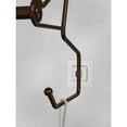 thumbnail image 4 of Auledio Over The Door Triple Towel Rack with Hooks, Adjustable Towel Bar Hanger for Bathroom (Bronze), 4 of 7