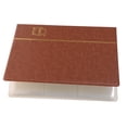 thumbnail image 1 of Álbum de Colección de Billetes de Cuero 60 Bolsillos Bill Note Book Holder - Marrón Sunnimix Álbum de colección de papel moneda, 1 of 8