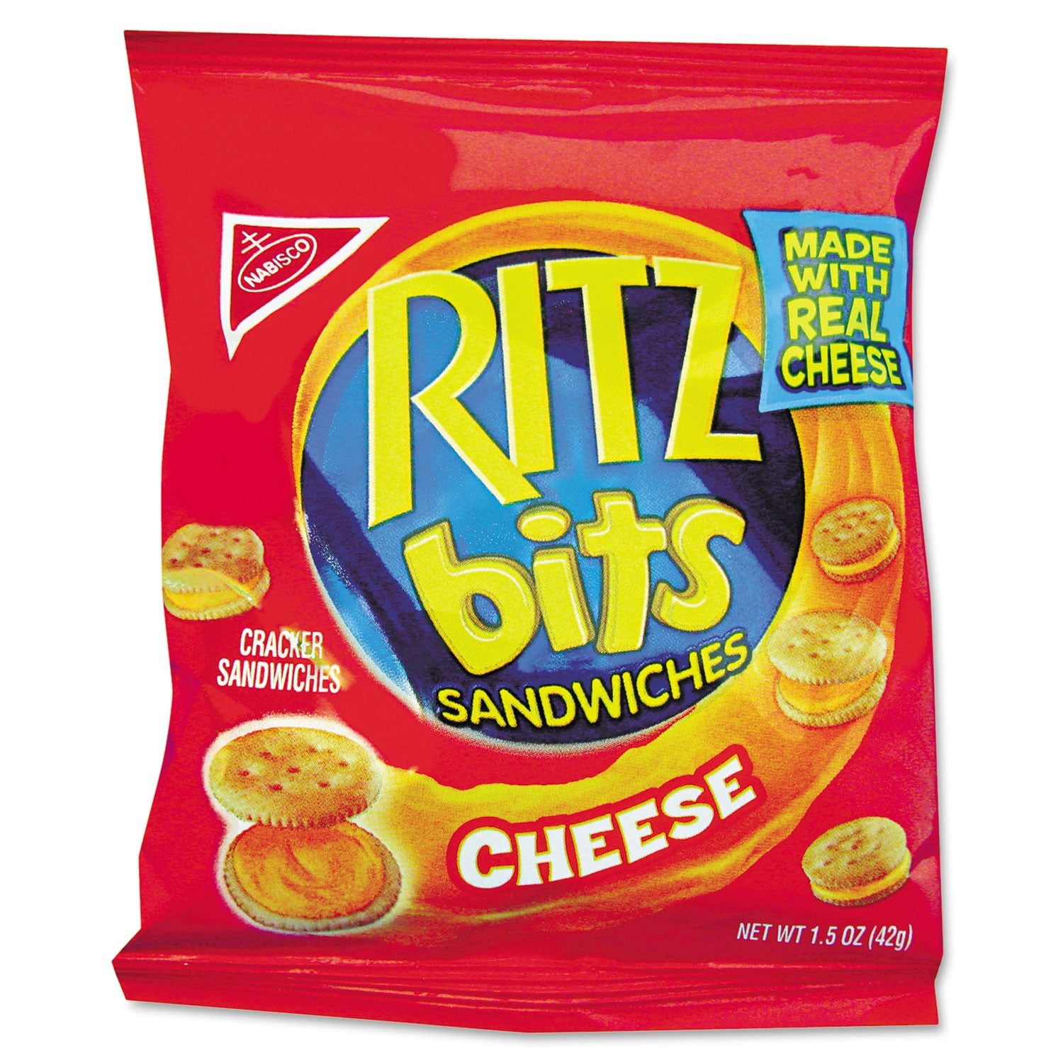 Nabisco RitzBits Cheese Crackers 1.5 oz. bags 60/Ct 403935