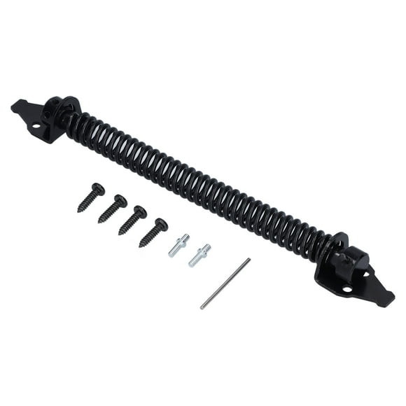 Self Closing Gate Spring, Carbon Steel High Hardness Rustproof Gate Spring Set Widely Uses For Garden For Courtyard For Home