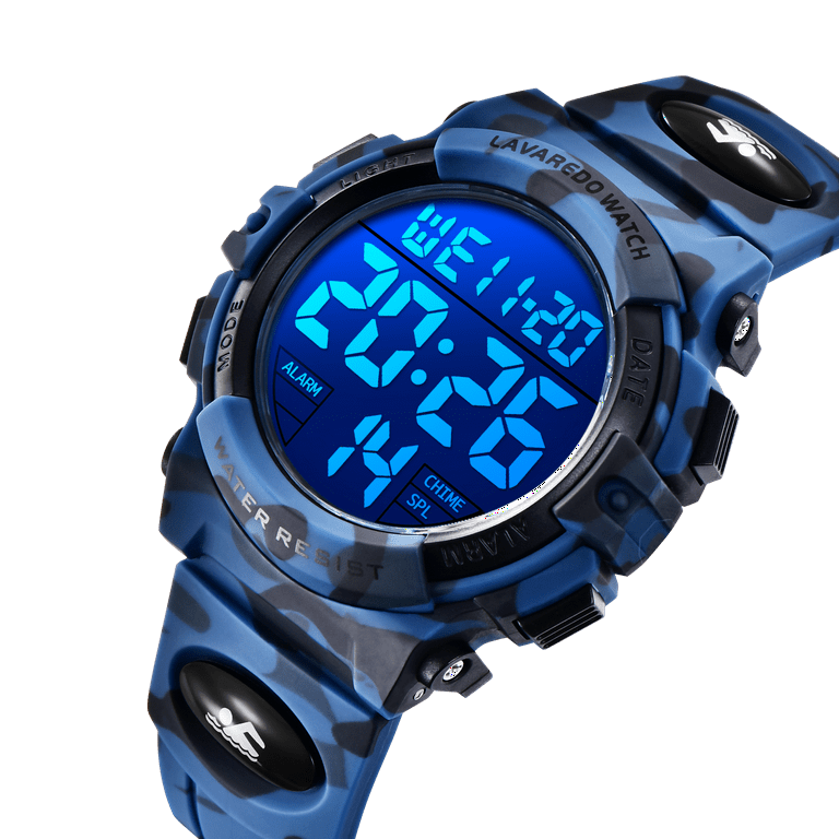 Kids Digital Watch Multifunctional Chronograph Watch Outdoor Sport