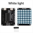 thumbnail image 3 of 8X8 LED Matrix Module HT16K33 Interface LED Dot Matrix Module Support Expansion Connection LED Electronic Screen C, 3 of 5