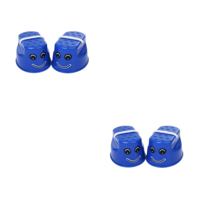 Vogacara 2 unids/set zancos para caminar para niños: coordinación y equilibrio con divertido equipo de entrenamiento de equilibrio azul azul 2Conjunto