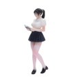 thumbnail image 3 of Figura femenina a escala 1:64, modelo diminutas, resina, accesorio fotográfico, dioramas, figura realista en miniatura, para Estilo A, 3 of 8