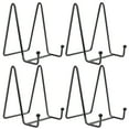 thumbnail image 3 of SHISUYAN 4pcs Multifunctional Metal Plate Holder Easel Stand Tabletop Picture Stand Metal Display Stand for Photo Frame, 3 of 8