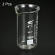 thumbnail image 3 of Uxcell vaso de precipitados de vidrio alto de 150 ml 3.3 borosilicato, tazas de medición graduadas de laboratorio, paquete de 2, 3 of 5