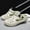 Beige Green, variant on Men's & Women's EVA Platform Clogs Sandals, Adjustable Buckle Non-slip Beach Slides, Quick Drying Water Shoes