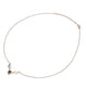 thumbnail image 3 of Collar de acero de titanio Color resistente Corte exquisito Colgante de oro brillante Cadena Collar para mujeres Hija Amante, 3 of 10