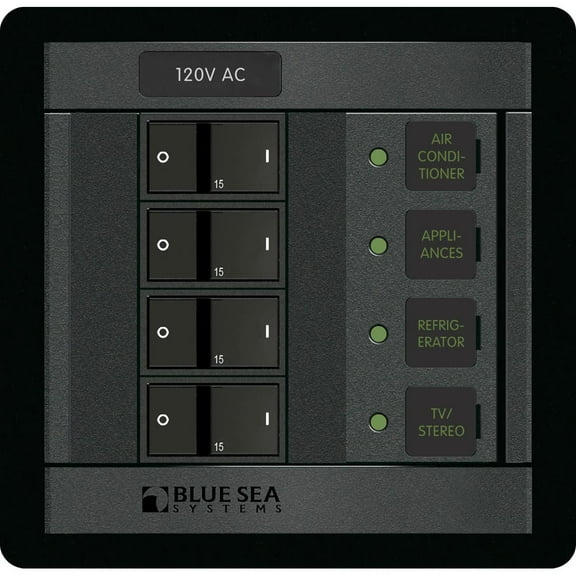 Blue Sea Systems 120 Volt AC 4 Position - 1210