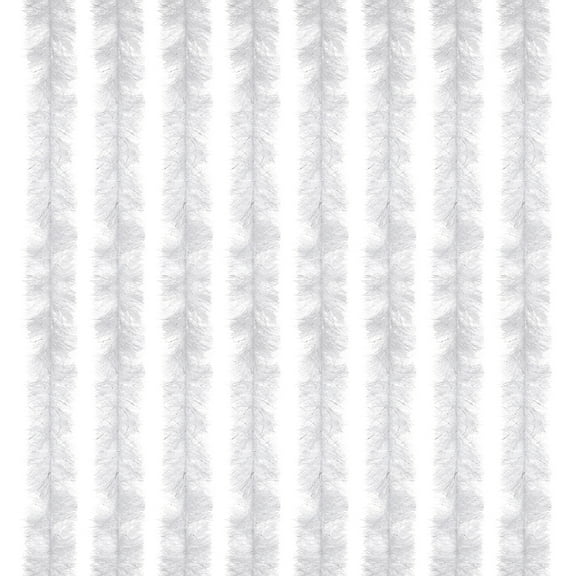 Uxcell 6.6Ft Feather Boa, 8 Pcs Artificial Fluffy Feather Boas Party Decorations for DIY Crafts, Wedding Costume, Christmas, Concert, Halloween, Home Decor, White