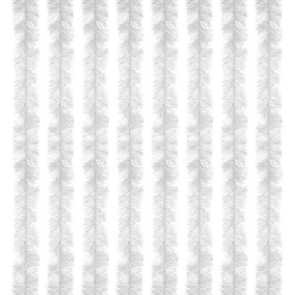 Uxcell 6.6Ft Feather Boa, 8 Pcs Artificial Fluffy Feather Boas Party Decorations for DIY Crafts, Wedding Costume, Christmas, Concert, Halloween, Home Decor, White