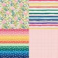 thumbnail image 4 of Matsuzay 24 hojas de almohadillas de papel para álbum de recortes, estampado de flores artísticas, Fondo de una cara, artesanía, fabricación de Artesanía Matsuzay HA038264-00, 4 of 6