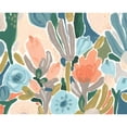 thumbnail image 3 of Vess, June Erica 18x15 Black Modern Framed Museum Art Print Titled - Meadow Gala I, 3 of 5