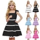 thumbnail image 1 of Girls Summer Dress Tween Dresses Sleeveless Dress Summer Party Dress for Kids Comfortable and Stylish ,Sie:120, 1 of 10