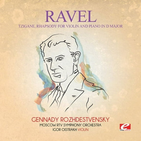Ravel - Tzigane Rhapsody for Violin Piano D Major - Classical - CD