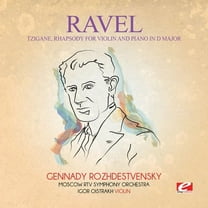 Ravel - Tzigane Rhapsody for Violin Piano D Major - Classical - CD