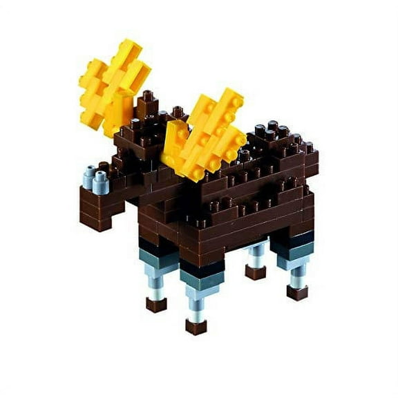 Brixies Brick Model MOOSE 3-D Model Brick Building Kit