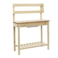 thumbnail image 3 of Wooden Garden Workbench Sliding Table Top, 3 of 26
