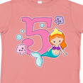 thumbnail image 4 of Inktastic I Am 5 Years Old Birthday with Mermaid Girls Toddler T-Shirt, 4 of 5