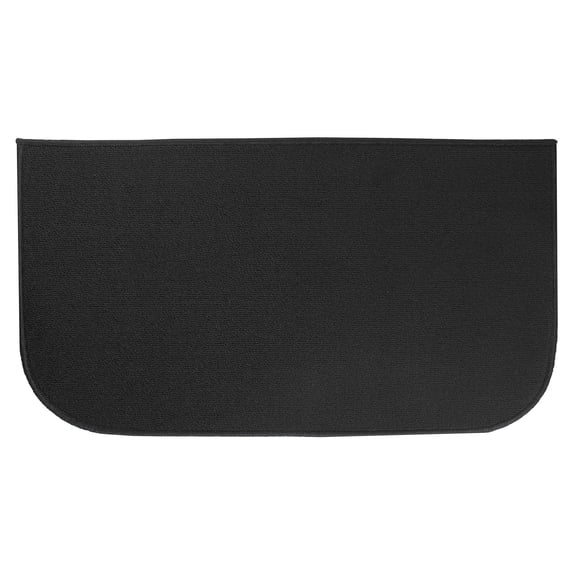 RITZ Solid Accent Rug, 20" x 36", Black