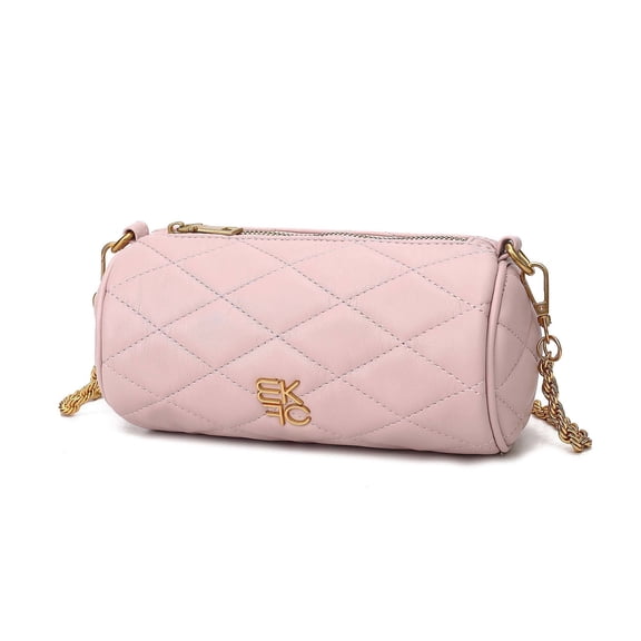 MKF Collection Lexa Crossbody Bag Women's Chain Strap Vegan Leather Shoulder Bag Handbag Crossover Bag Purse by Mia K