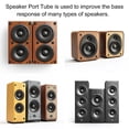thumbnail image 3 of 3Pcs 53x100mm/2.1 x 4 inch Speaker Port Tube Subwoofer Bass Box Tube Bass Woofer Box Speaker Box Bass Air Port for DJ/PA Speaker Cabinets, 3 of 6