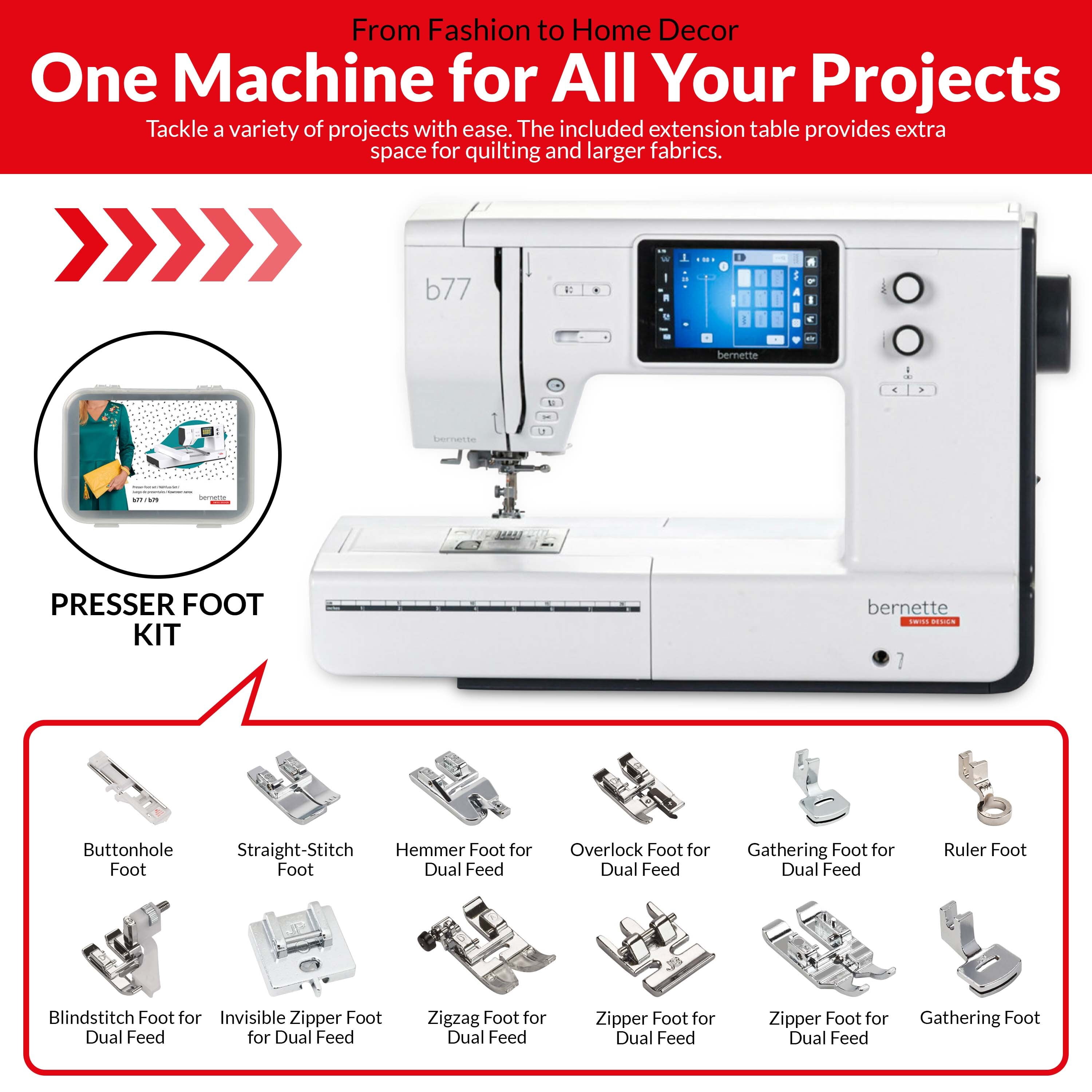 Bernina Bernette b77 Computerized Sewing Machine