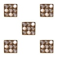thumbnail image 3 of Decodeary Christmas Hanging Ball Tree Trinket For Festive Decorations Christmas Themed 2 5Set, 3 of 6